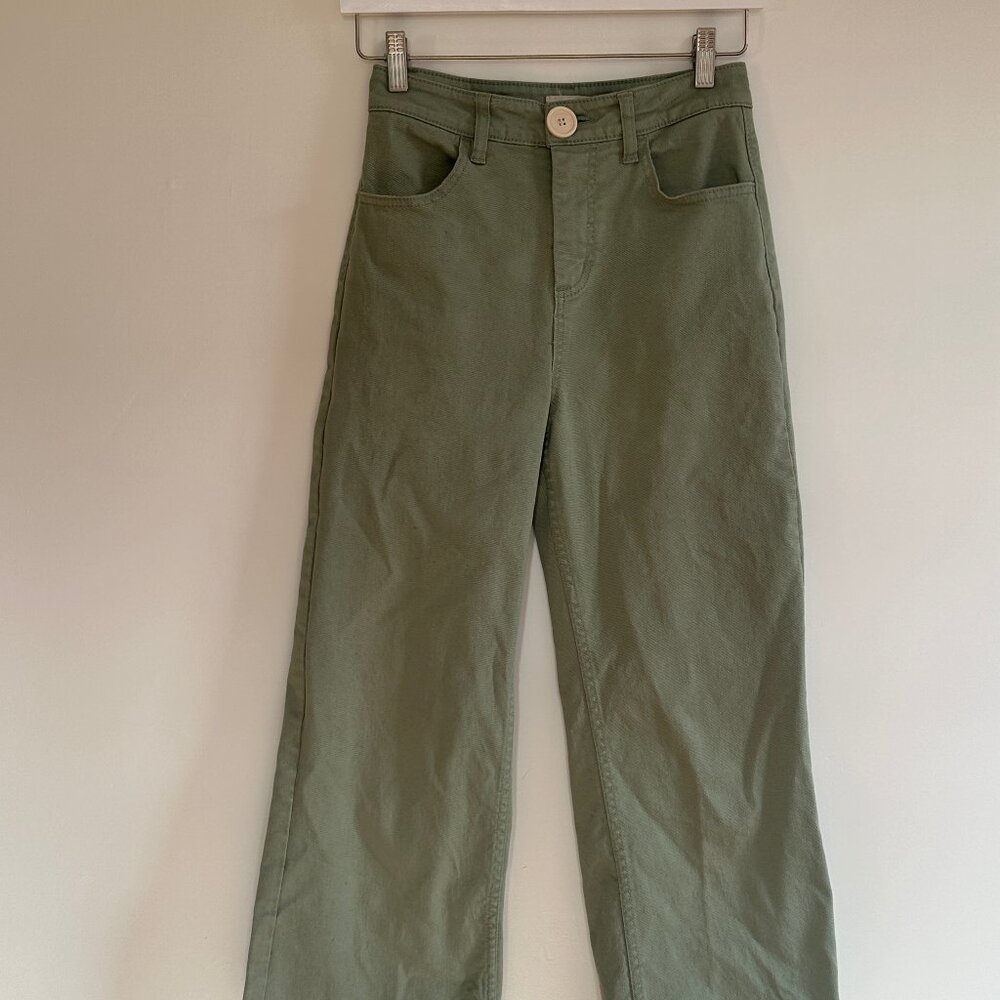 Whimsy + Row Flora Pants in Sage